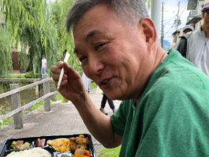 ウッチーの弁当シーン