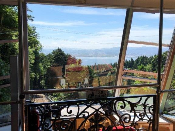 坂本ケーブル　景色